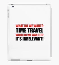 Time Travel iPad Case/Skin