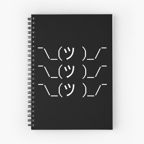 Item preview, white on black shrug emoji emoticon designed and sold by gingerlouls.