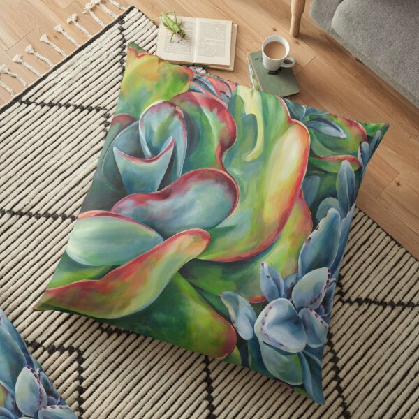 O So Succulent! Floor Pillow