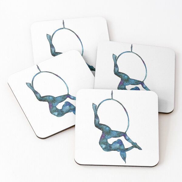 Item preview, Lyra Galaxy - Aerial hoop art designed and sold by Aurora Gritti.