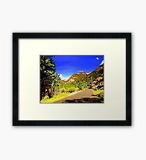 Life Is A Highway Framed Print