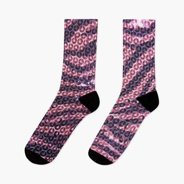 Item preview, Photographic Image of Pink Zebra Sequins designed and sold by CrazyCraftLady.