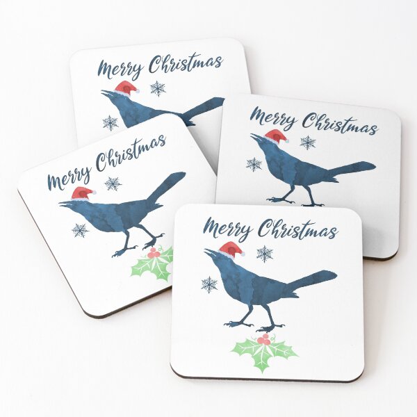 Item preview, Christmas Bird Artwork designed and sold by TheJollyMarten.