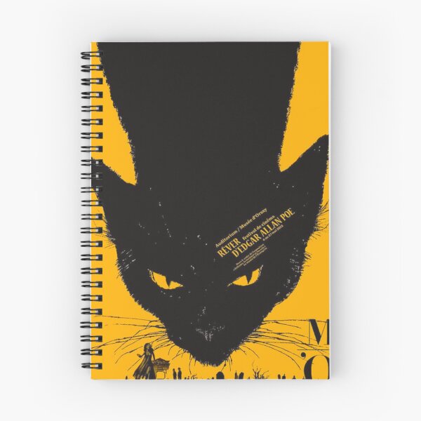 Item preview, Edgar Allen Poe the Black Cat Vintage Poster designed and sold by Vintage Designs +.