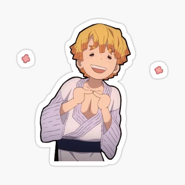 Zenitsu Agatsuma | Demon Slayer Sticker Sticker
