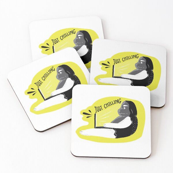 Item preview, Just chilling sticker designed and sold by Karoltim.