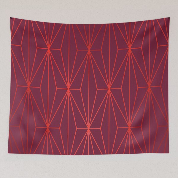 Artikelvorschau, ELEGANT BEED RED TANGERINE PATTERN entworfen und verkauft von Pia Schneider.