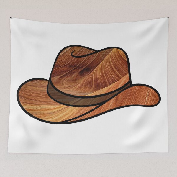 Item preview, Wild West: Cowboy Hat - Textured Canyon designed and sold by Sweetie Spicy.