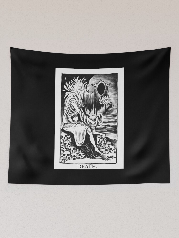 Tarot card tapestry discount death