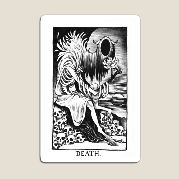 Death Tarot Card Magnet