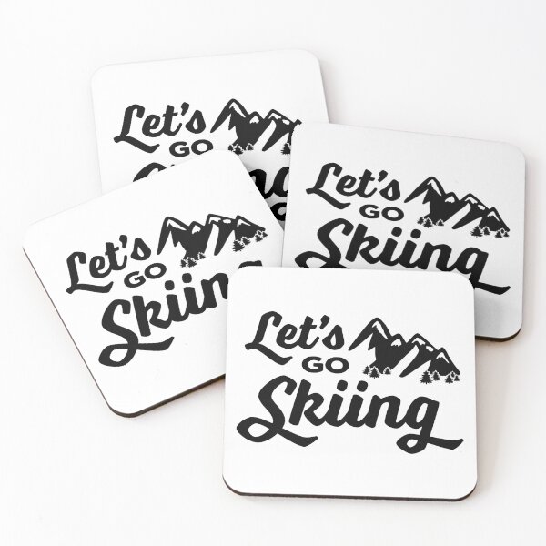Item preview, Let's Go Skiing designed and sold by The Happy Skier.