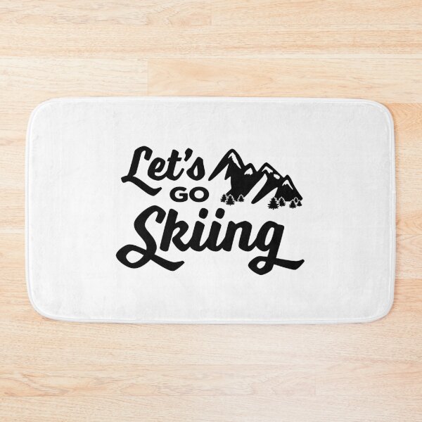 Item preview, Let's Go Skiing designed and sold by The Happy Skier.