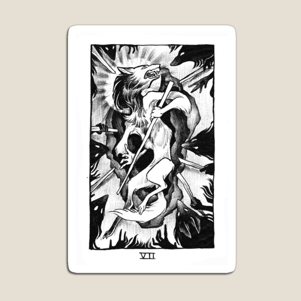 Seven of Wands Magnet