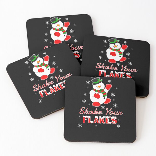 Item preview, Holiday Snowman Shake Flakes  designed and sold by wilsonellis.