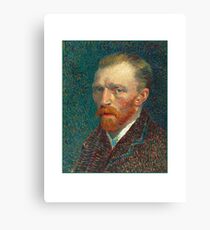 Vincent van Gogh - Self Portrait - Auto Portrait tshirt Canvas Print