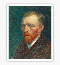 Vincent van Gogh - Self Portrait - Auto Portrait tshirt Sticker