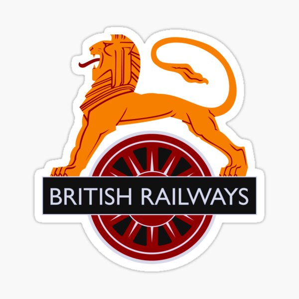 Vintage British Railways Design Sticker