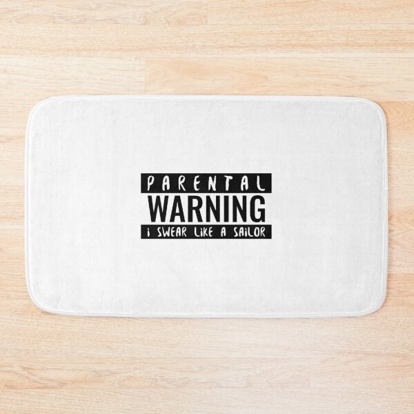 Item preview, PARENTAL WARNING FUNNY FUN DESIGN designed and sold by ER-DESIGNS.