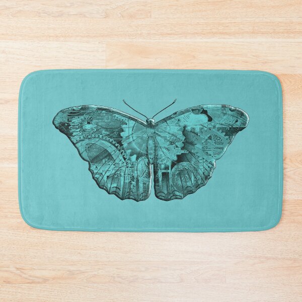 Item preview, Steampunk Butterfly - Turquoise designed and sold by Retro Art Factory.