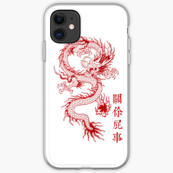 Traditional Dragon iPhone Soft Case