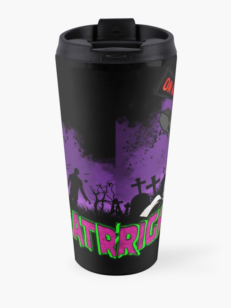 Alternate view of FRIGHTMARE THEATRE PODCAST MAIN Travel Mug