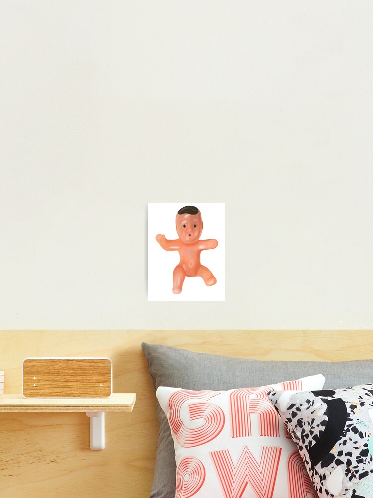 Tiny Plastic Baby Photographic Print for Sale by Katie Thomsen