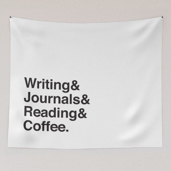 Item preview, Writing & Journals & Reading & Coffee designed and sold by jazzydevil.
