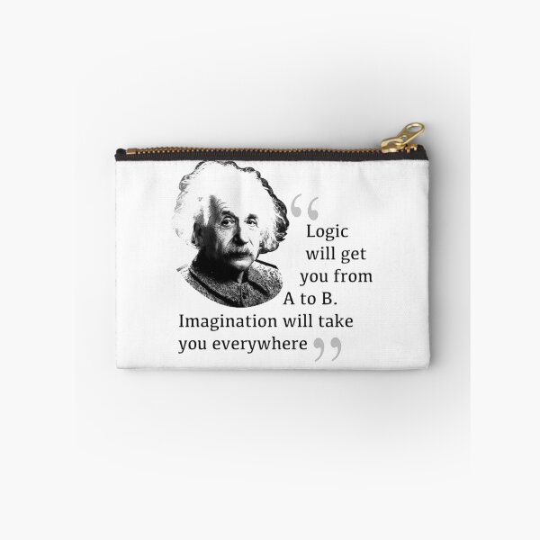 Artikelvorschau, Logik ist wichtig, aber Vorstellungskraft ist entscheidend entworfen und verkauft von Gift-It-Right.