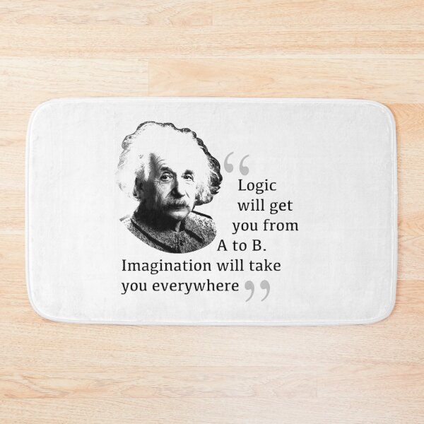 Item preview, Logic is important but Imagination is Vital designed and sold by Gift-It-Right.