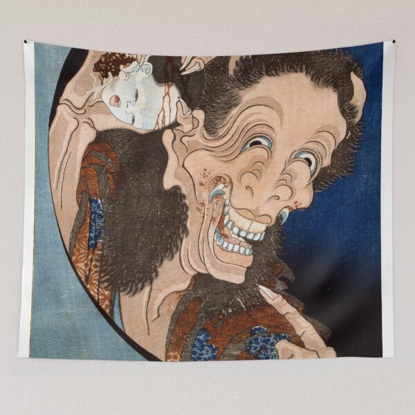 Item preview, Hokusai, The laughing demon designed and sold by Hangastudio.