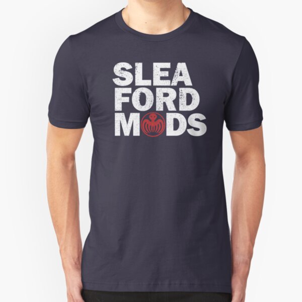 Sleaford Mods (distressed design) Slim Fit T-Shirt