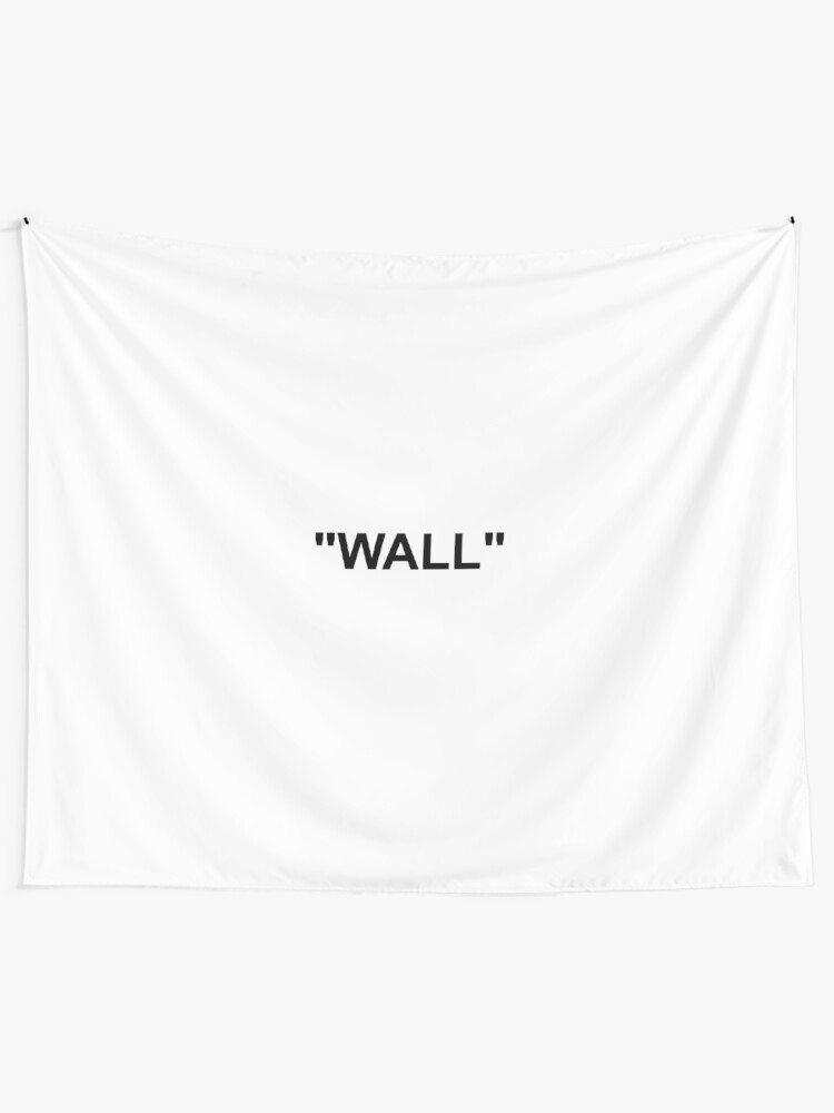 Virgil Abloh Off White Bed Cover Full Wall Tapestry Off-White Wall Hanging