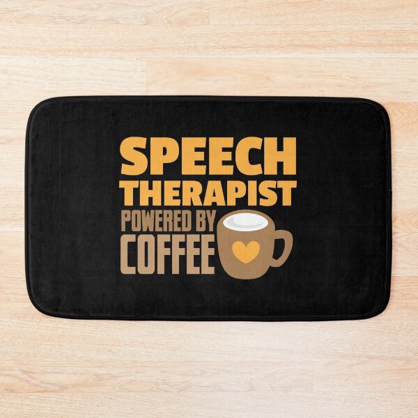 Item preview, Speech therapist powered by coffee designed and sold by jazzydevil.