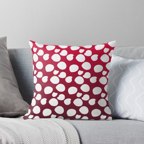 Item preview, Red and white dots pattern paint designed and sold by Carolina Salazar.