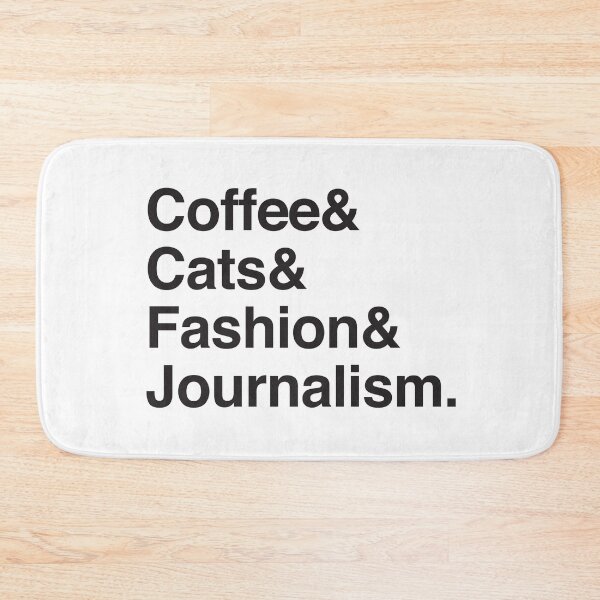 Item preview, Coffee and cats and Fashion and Journalism designed and sold by jazzydevil.