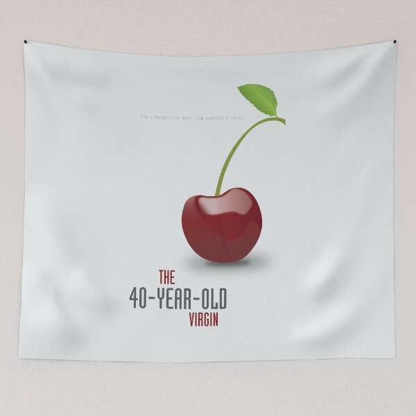 Item preview, The 40-Year-Old Virgin - Alternative Movie Poster designed and sold by MoviePosterBoy.