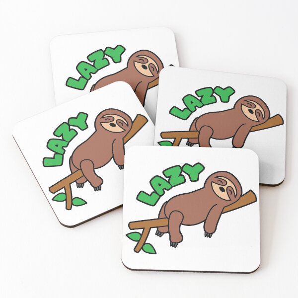 Item preview, LAZY sloth designed and sold by nmdesigns1.
