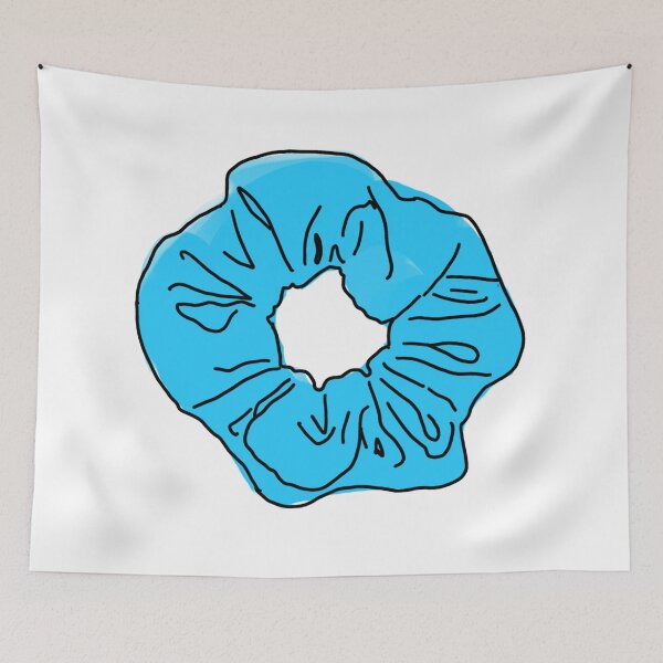 Item preview, Scrunchie blue VSCO designed and sold by synthesizer.