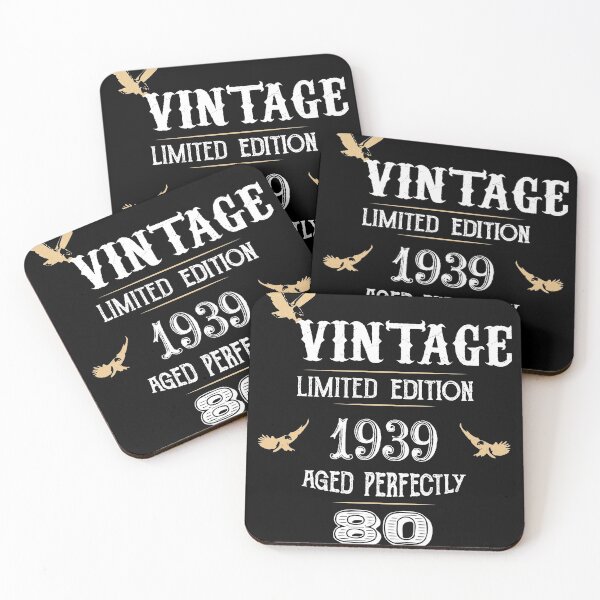 Item preview, Vintage 1939 - 80th Birthday Gift For Men designed and sold by nemo-shop.
