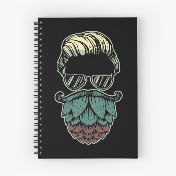 Item preview, Love Beer Love Beards A Fun Beer'd Gift Idea  print designed and sold by Lisbob.