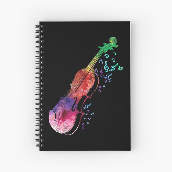 Love Cello Love Fun Music Gift Design design Spiral Notebook