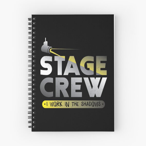 Item preview, I Work In The Shadows Funny Stage Crew Theatre Gift product designed and sold by Lisbob.