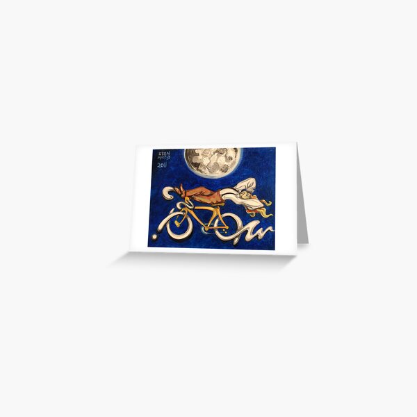 Cycle Dreams Greeting Card