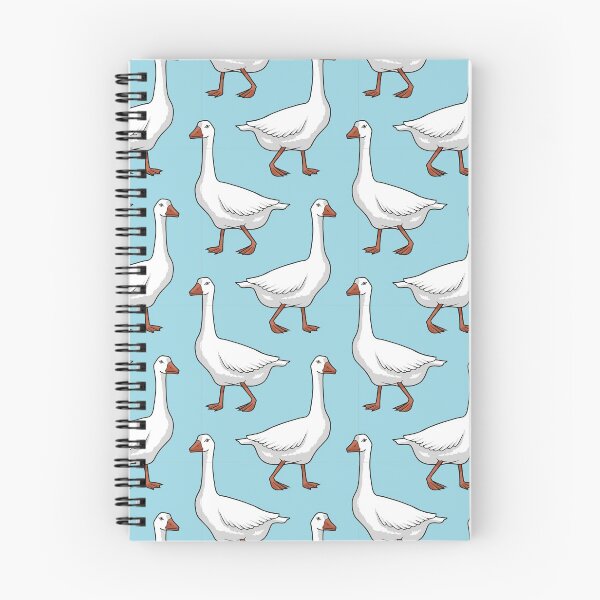 Item preview, White Goose Bird Repeating Pattern designed and sold by alinabeska.