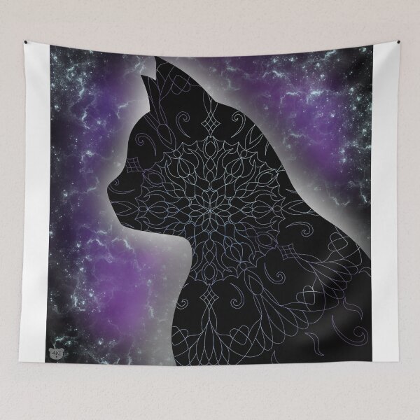 Item preview, Cat Mandala designed and sold by Hikari Aki Arts.