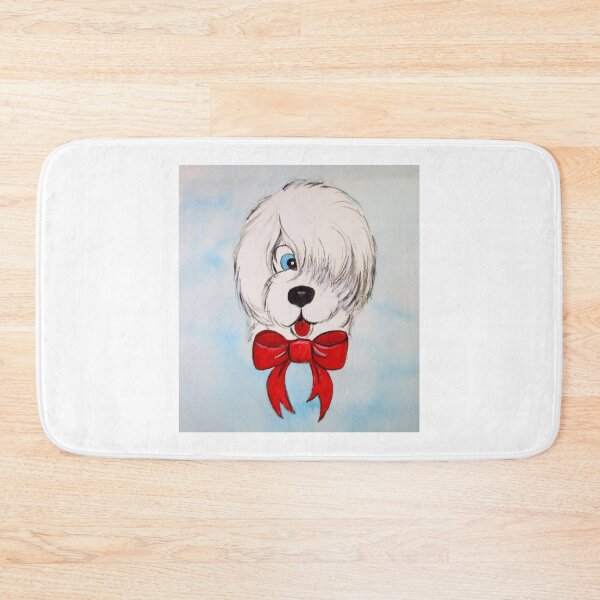 Item preview, Old English Sheepdog Cartoon designed and sold by PaintedbyCarol.