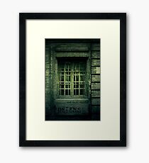 Window Framed Print