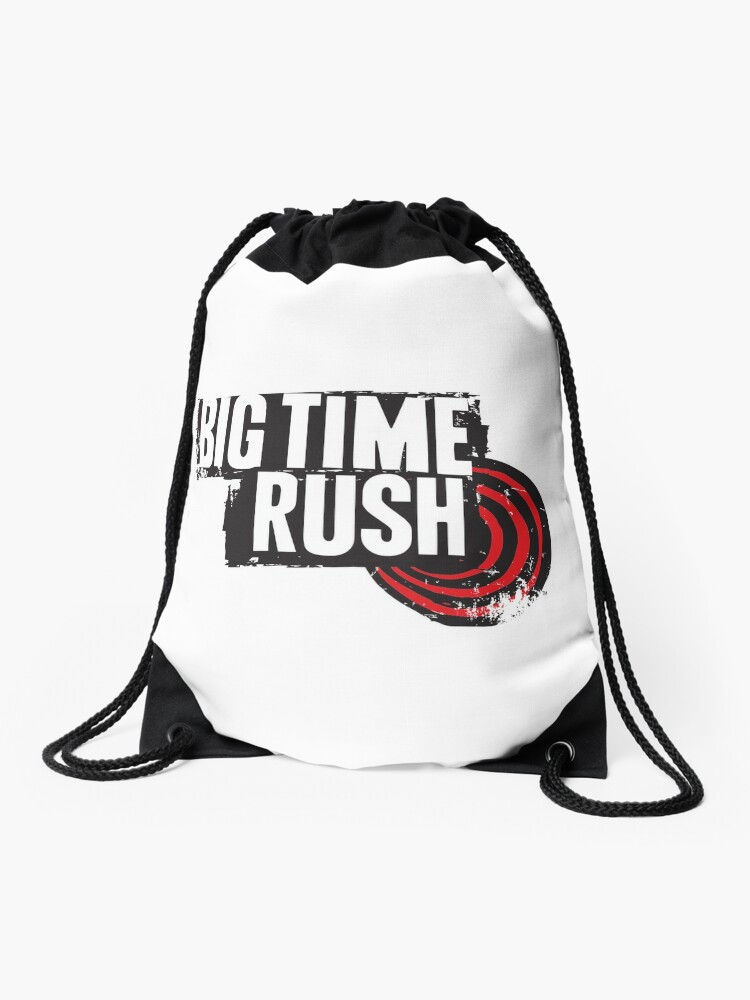 Big Time Rush Logo Drawstring Bag By Kampretlu Redbubble