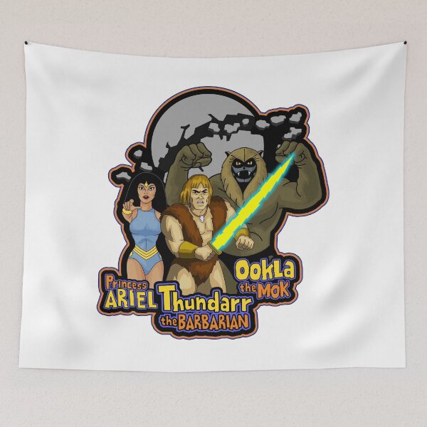 Item preview, Thundarr the Barbarian, Ookla, Ariel designed and sold by 4gottenlore.