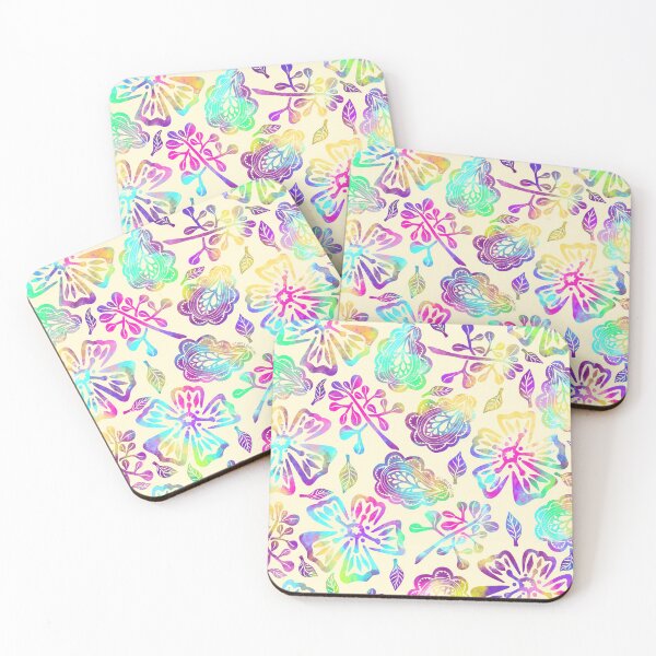 Item preview, Buttercream Hypercolour Florals designed and sold by RC-aRtY.
